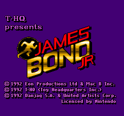 James Bond Jr Title Screen